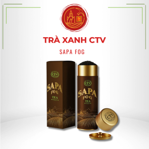 Trà Xanh CTV Sapa Fog Hộp Thiếc 90g