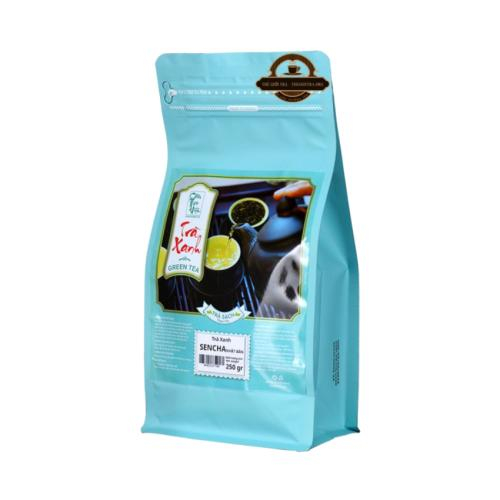 Trà Xanh Sencha Nhật Bản Cầu Tre Việt Túi Zip 250g