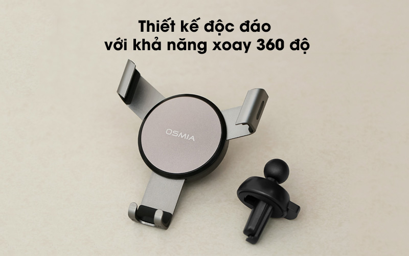 Thiết kế độc đáo với chất liệu hợp kim sang trọng