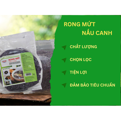 4. Vì sao chọn rong mứt nấu canh Sea Việt 100g?