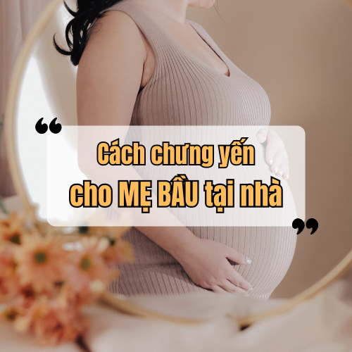 Cách Chưng Yến Cho Mẹ Bầu Đơn Giản Tại Nhà