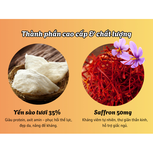 1. Thành phần cao cấp & chất lượng