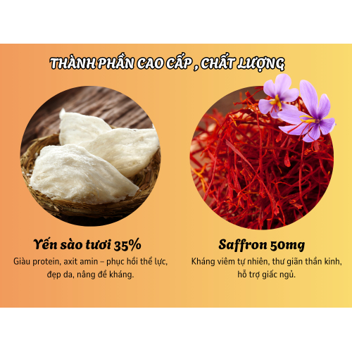1. Thành phần cao cấp – chất lượng