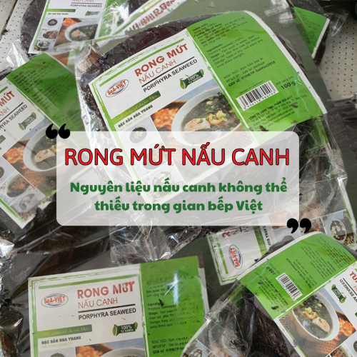 Rong Mứt – Nguyên Liệu Nấu Canh Thanh Mát
